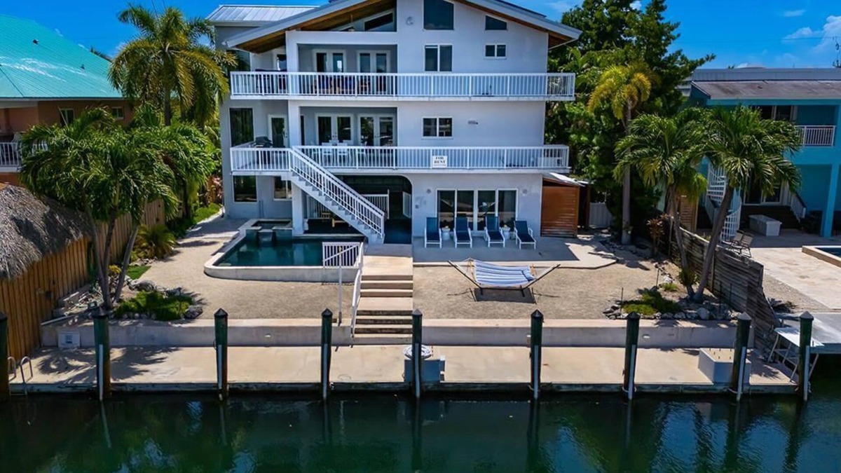 Venetian Shores House | Irish Ayes | Venetian Shores Canalfront with Pool, Hot Tub, Dock & Elevator