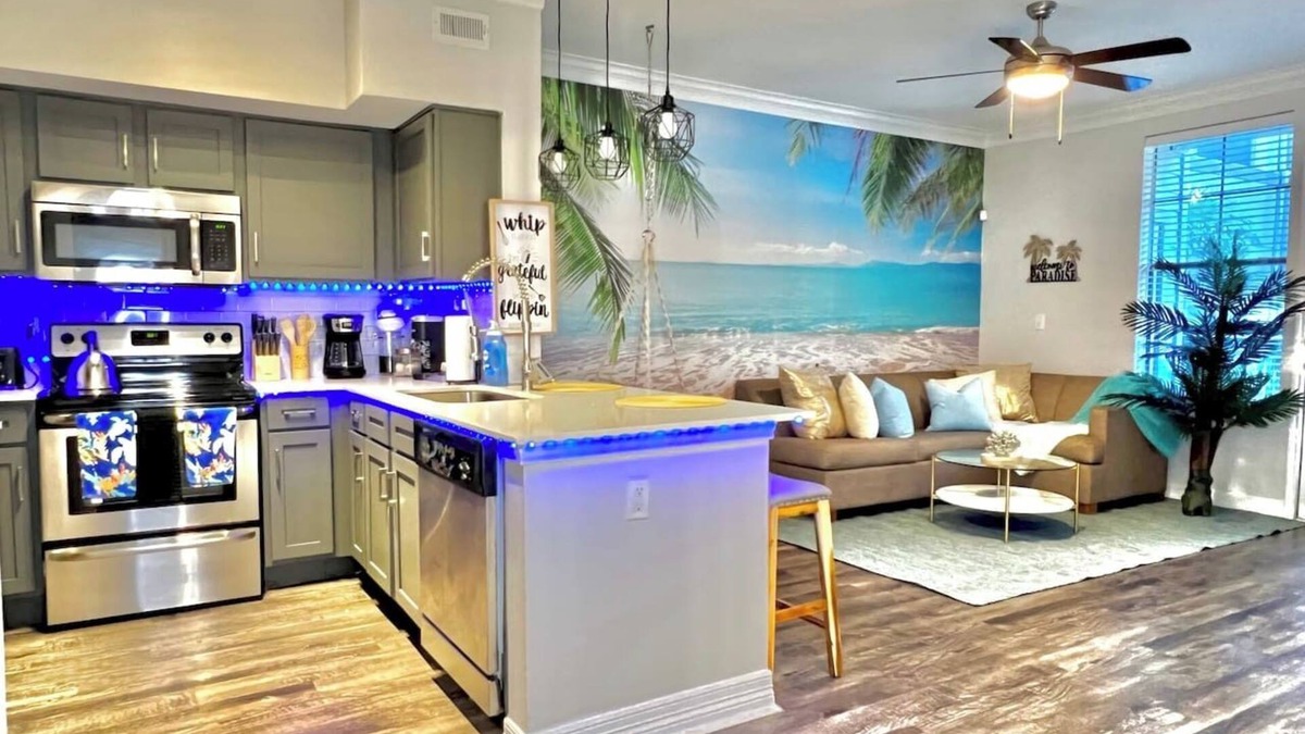 South Central Houston Apartment | Island Breeze🌴 - 1BR/Medical Center/NRG/Galleria