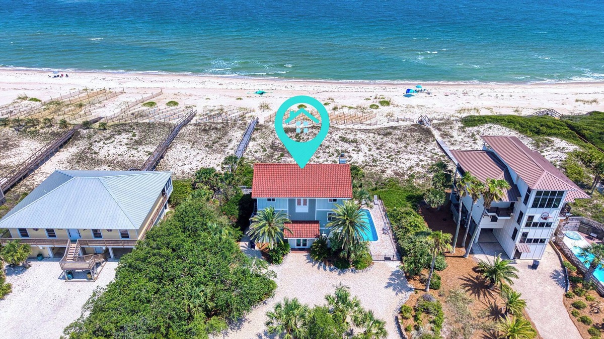 Sea Palm Village House | Island Escape ~ Beach front, Private Pool, Pet-Friendly, Fully Renovated!