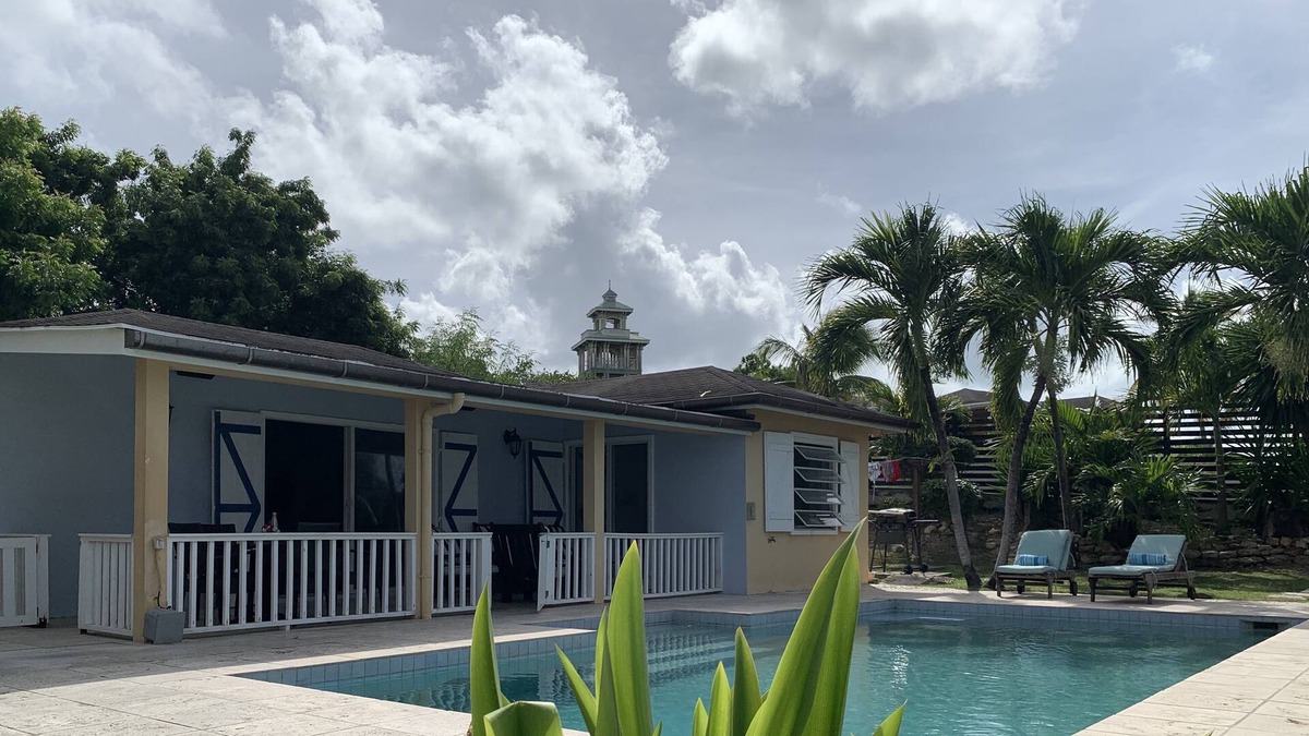 Osbourn House | Island life house. Private pool and sea view.