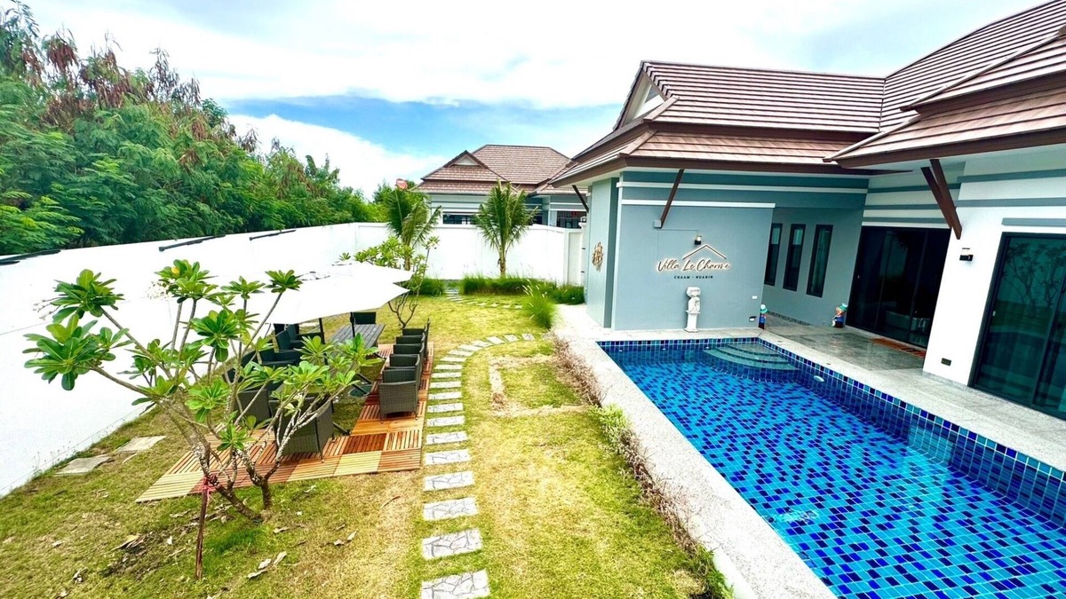 Hua Hin Villa | It is only 5 minutes from the beach. This is Brand New House with 15 people max