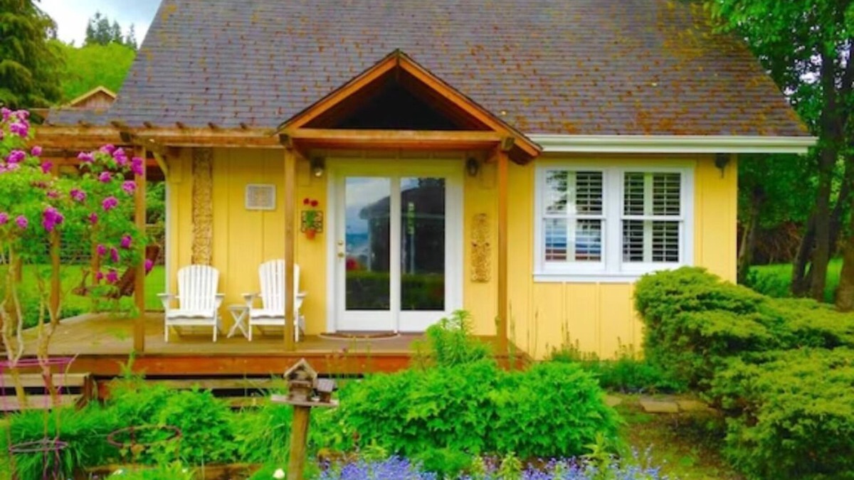 Langley Cottage | It's Another Beautiful Day At Cabernet Cottage in Langley, On Whidbey Island