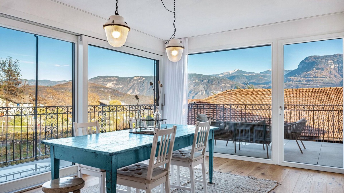 Tramin Apartment | Apartment "Eichhof Lavendel" with Private Open Terrace, Shared Garden & Wi-Fi