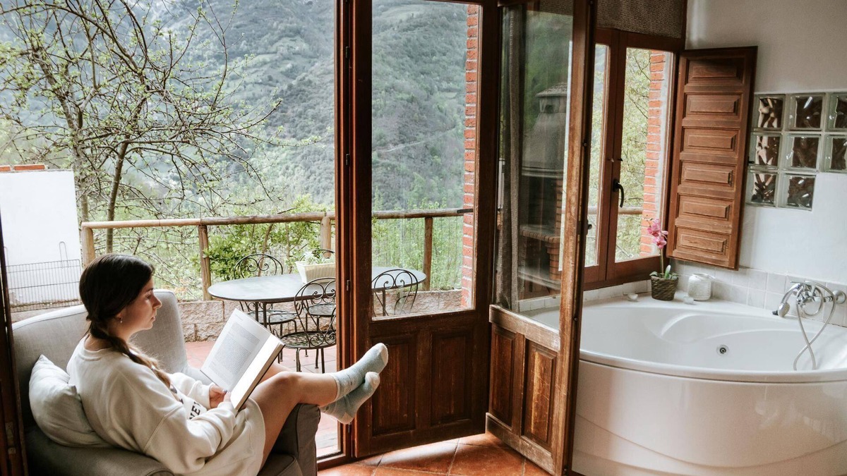 Santa Maria House | Jacuzzi, fireplace, barbecue and spectacular view