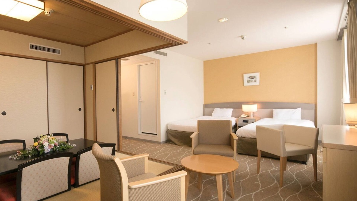 Tennoji Hotel | JapaneseWestern style room Family room Nonsmo/Osaka Ōsaka