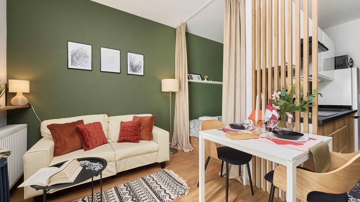 Fabryczna Apartment | Jaworska 4A Wrocław | Quiet Studio | Air conditioning