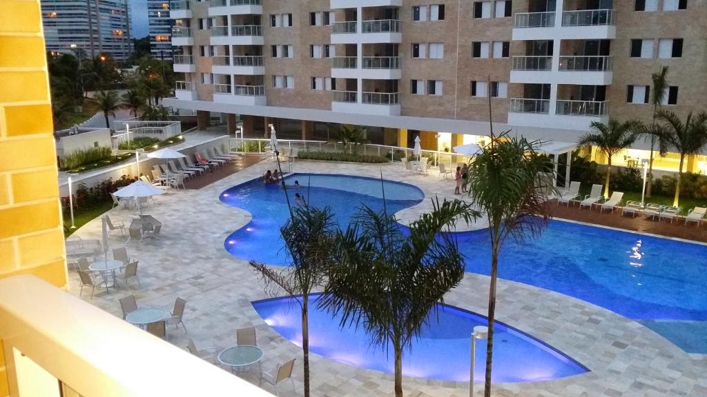 Sao Lourenco Apartment | Jd. S. Lourenço - Riviera - Novo, 3 dorm, AC, 300m do mar, serviço de praia