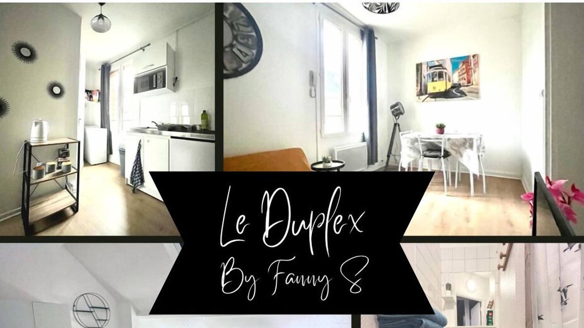 Saint-Quentin Apartment | Joli Duplex Tout Équipé Centre-ville Wifi Gratuit Netflix 1/2 Pers