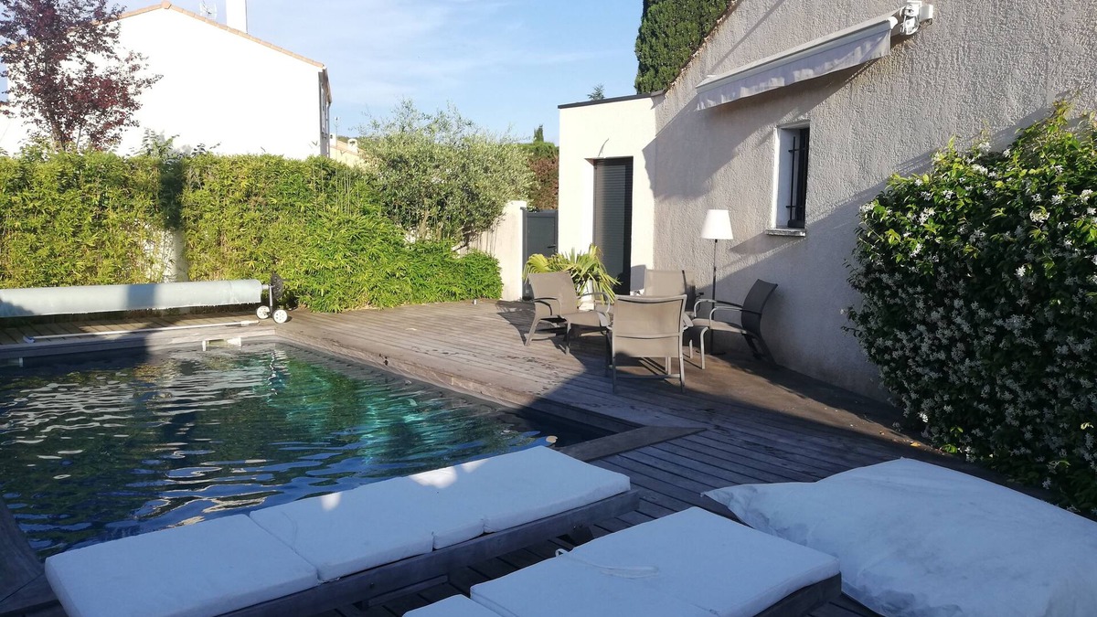 Prades-le-Lez House | Jolie Maison Moderne Climatisée Avec Piscine Proche de Montpellier