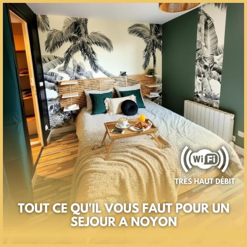 Noyon Apartment | Jungle Chic à Noyon, Hauts-de-France