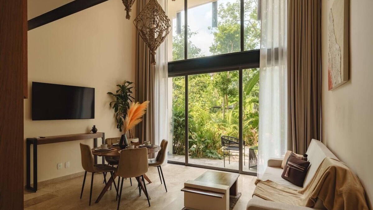 Tulum Condo | Jungle Condo with Pools, Gym, and Rooftop Terrace