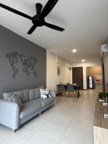 Penampang Apartment | K Avenue Family Room Free 2 Parking