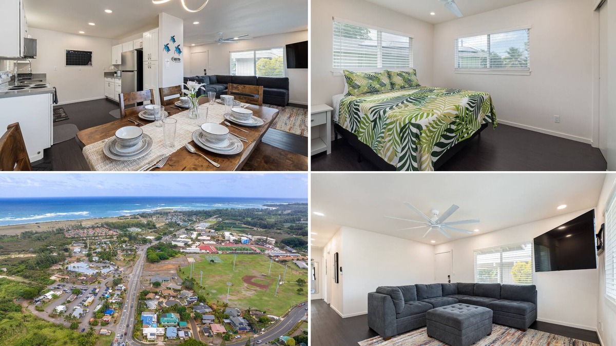 Kahuku House | Kahuku 3BR Ohana - A/C, WiFi, Parking