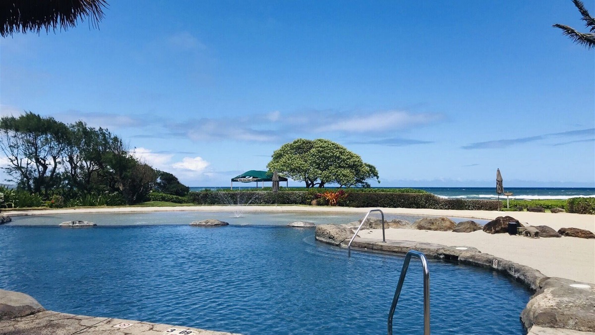 Hanamaulu Condo | Kauai Beach Resort 3118 | 0 Bed, 1 Bath Studio, Freshly Renovated with a Pool and Ocean View.