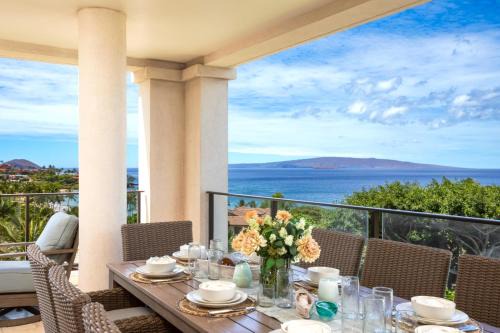 Wailea Apartment | KBM Resorts FREE CAR Wailea Beach Villa Spacious 3-Bedroom Condo with Sweeping Ocean view WBV-PH412