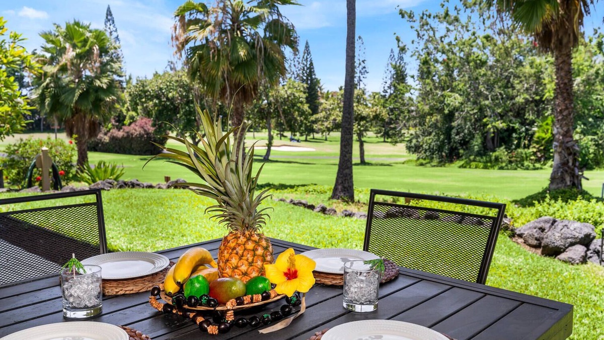 Keauhou Condo | Keauhou Palena#602 Ground Floor Unit, No Stairs, On Golf Course!