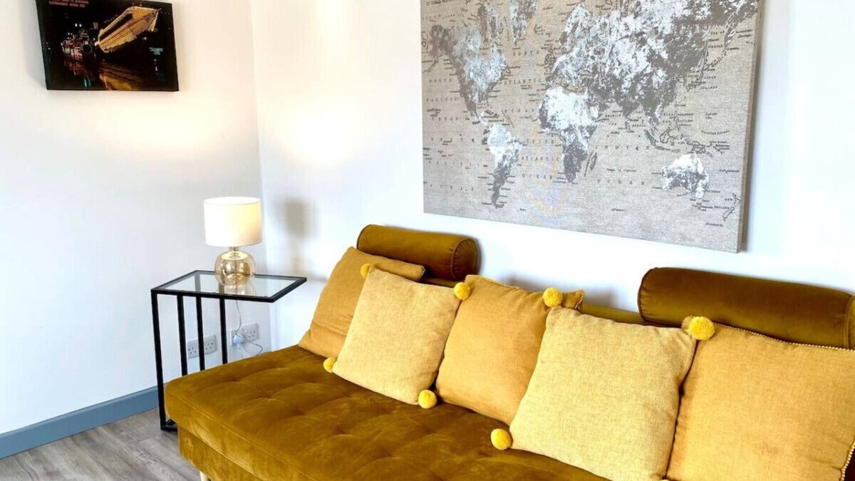South Shore Apartment | Kennedy House 1Bed Sea View with Balcony 3fl