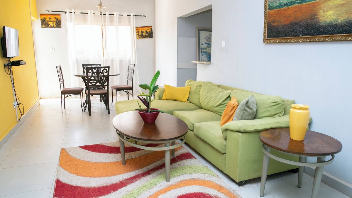 Serrekunda Apartment | Kerr Ayo's Two Bedroom Apartment, 5 Minutes from Senegambia Beaches.