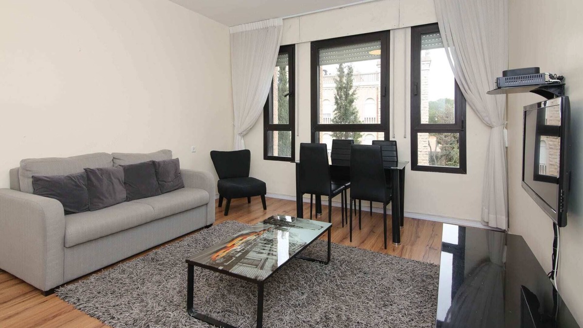 Mamilla Apartment | King David Elegance - Two Bedroom Apartment, Sleeps 4