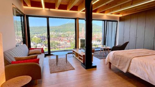 Guebwiller Apartment | KITTERLELODGE Suite 1 à 5 personnes avec vue