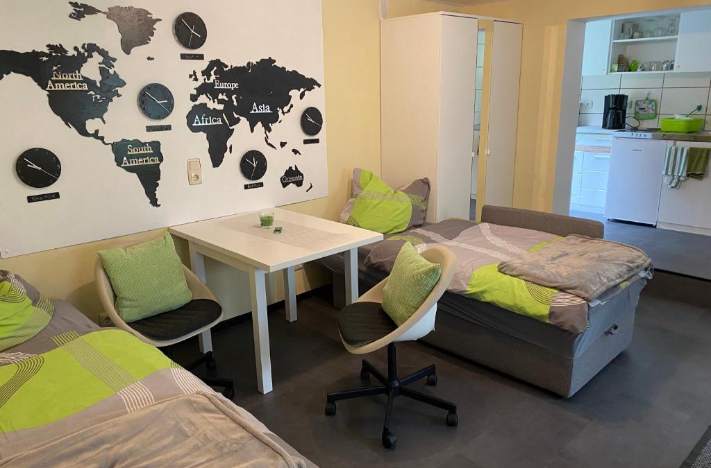 Milbitz Apartment | Kleines Studio mit Gartenzugang
