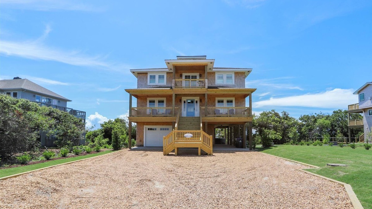 Duck House | Knot for Sail - Newer Soundfront Home with Hot Tub and Firepit