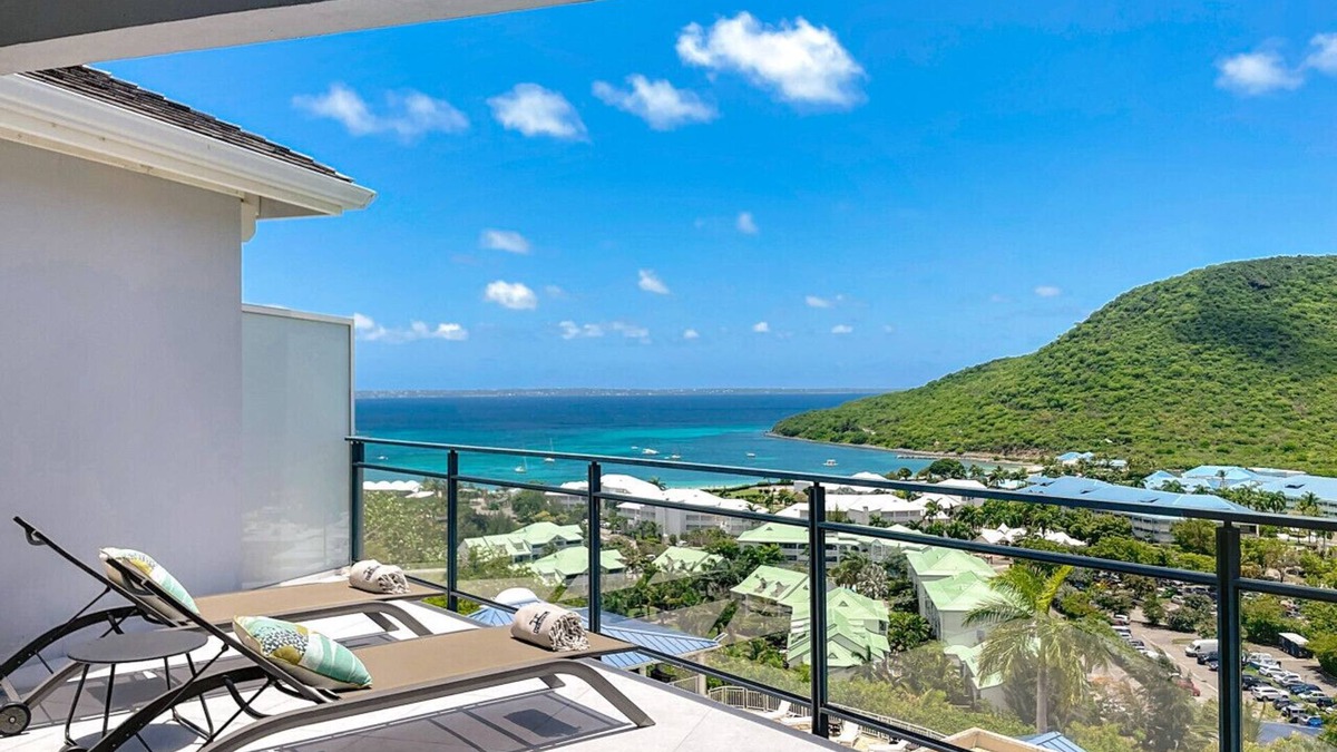 Anse Marcel Condo | Koala1 Elegant 1BR Duplex Anse Marcel Sea View