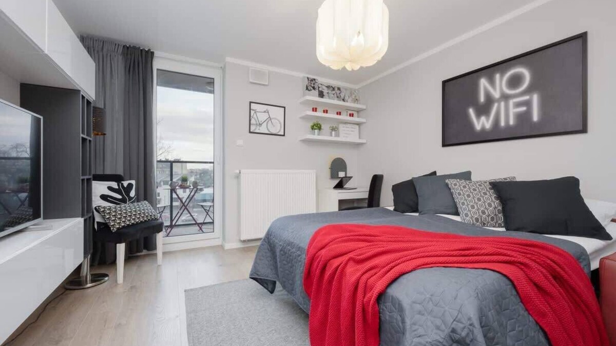 Praga Poludnie Apartment | Kokoryczki 5 | Modern Studio | Parking