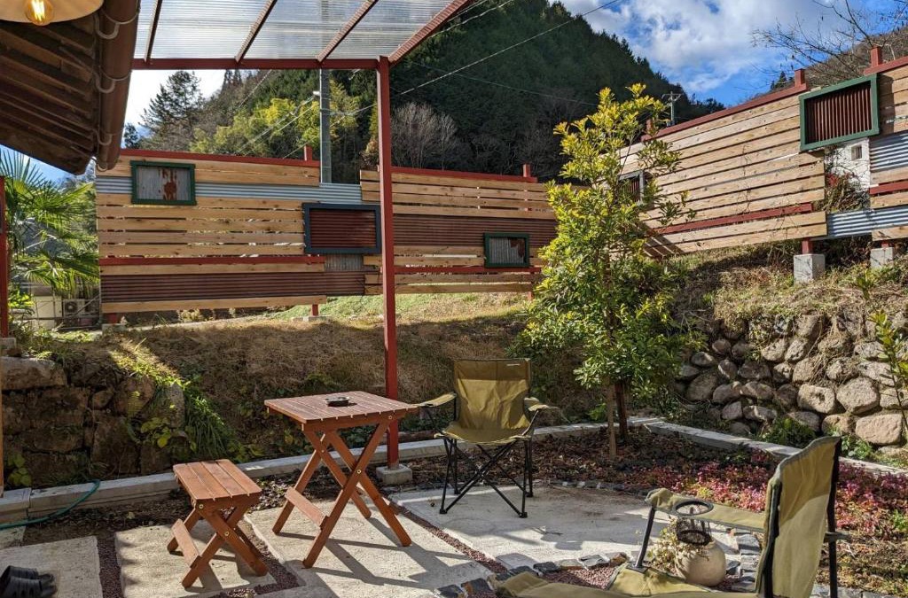 Kibichuo House | Komori Village GH ～小森ヴィレッジ ゲストハウス～ 自然の中にある庭付平屋一棟貸