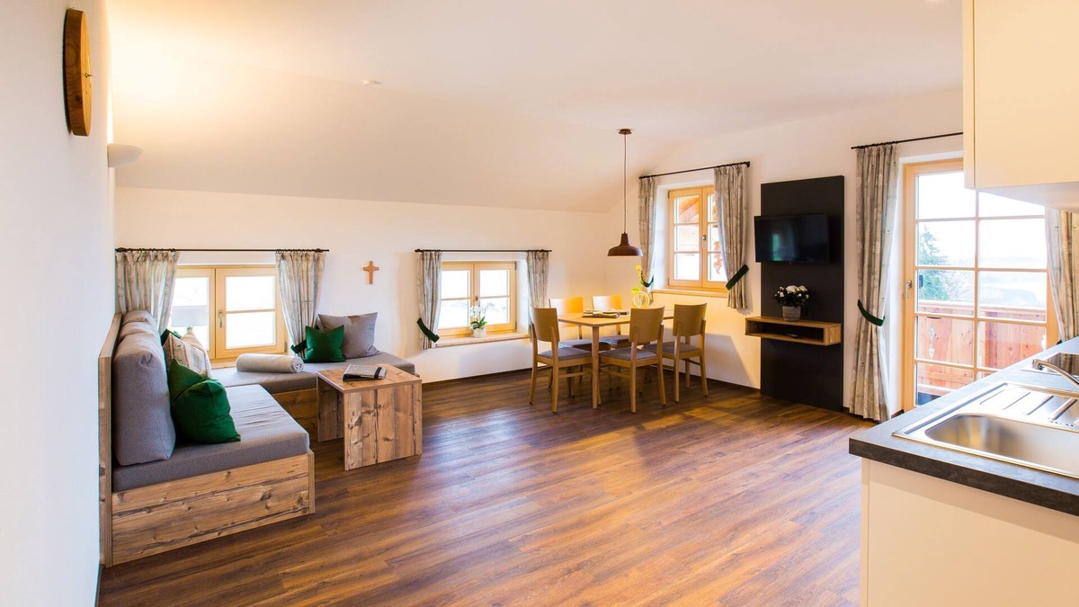 Bernau am Chiemsee Apartment | Kräutergarten für 2-5 Personen