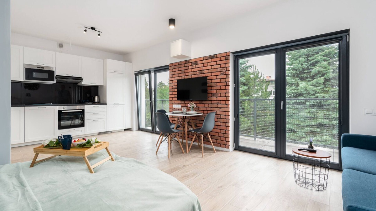 Grunwald Apartment | Krośnieńska Studios | 3 Guests | Garden | Wifi