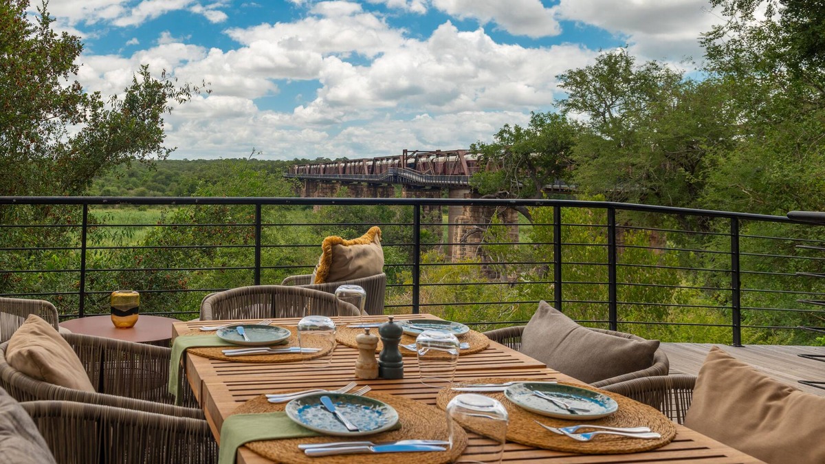 Skukuza Hotel | Kruger Shalati - Train on the Bridge and Garden Suites