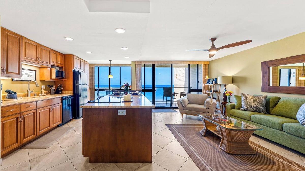 Poipu Apartment | KS-212-Oceanview-Pool-Gym-Turtles-Monk Seals