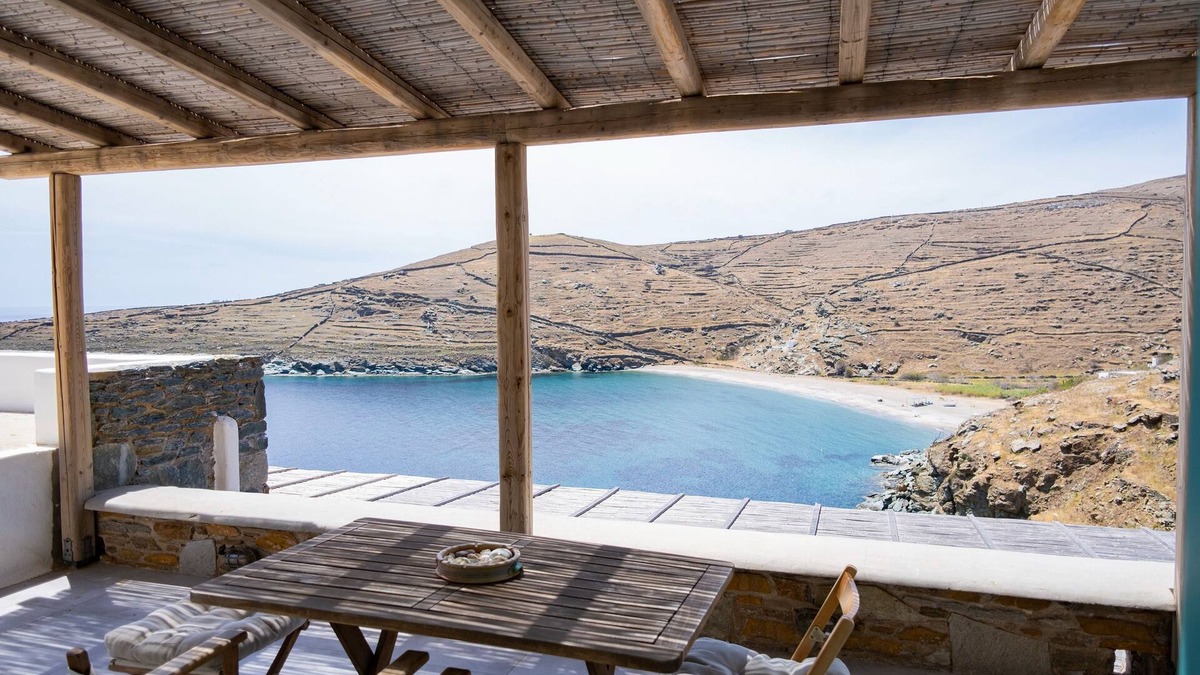 Kithnos House | KYON Beach Suite-A 2min by the sea Skilos, Kythnos