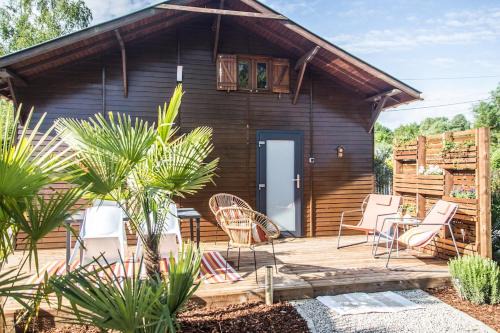 Prouilly Ski Chalet | L'Écrin - Chalet & Spa vue lac