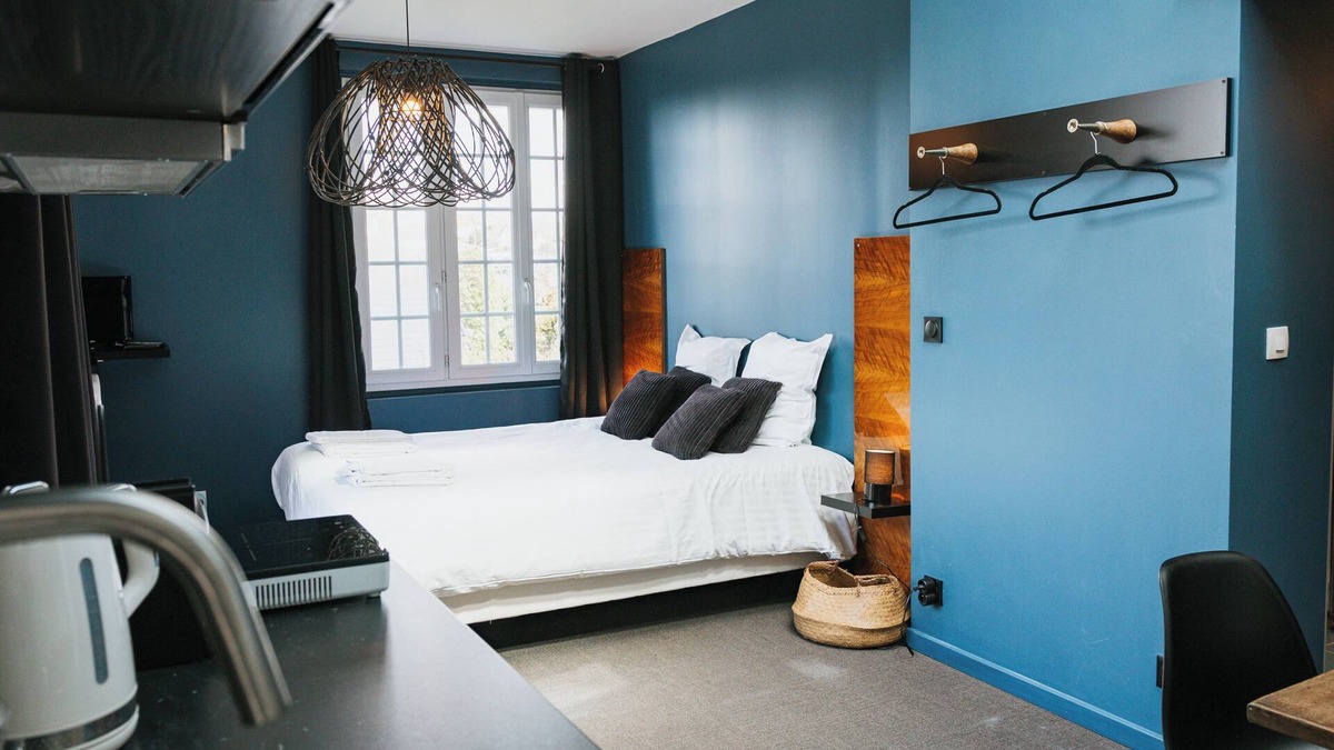 Mesnil-Val-Plage Apartment | L'écume, Chambre à 150m de la Mer