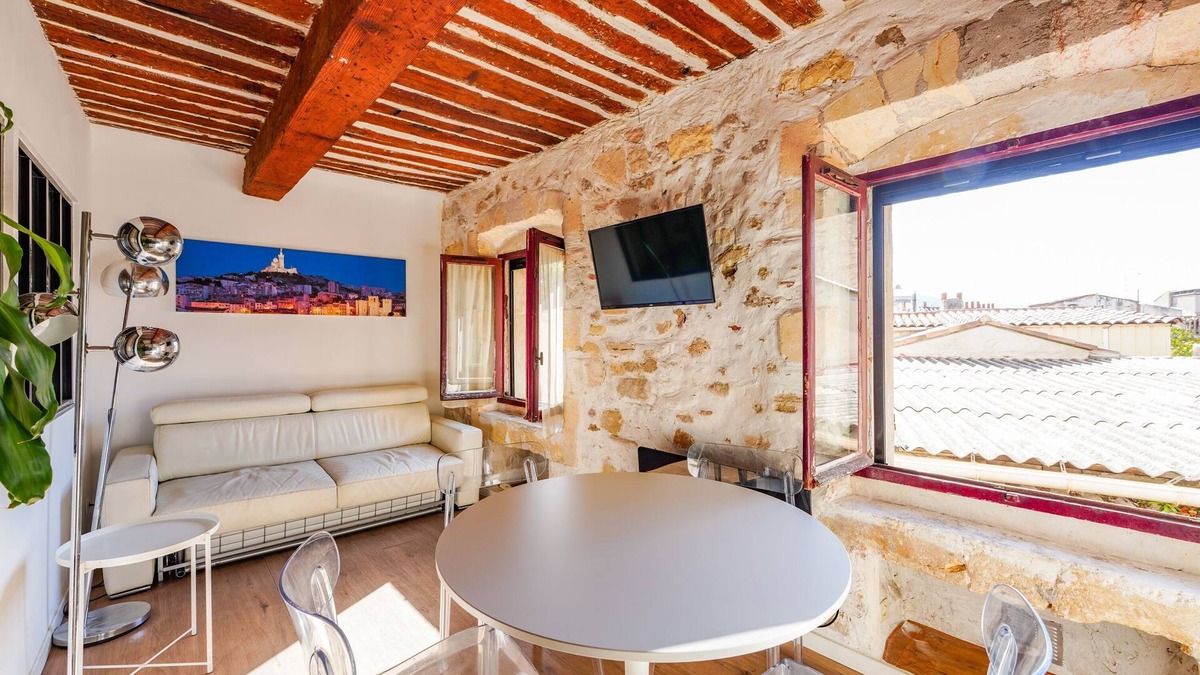 Quartier du Panier Apartment | L'Agora - Proche Pharo, Vieux port, Saint-Victor Noailles