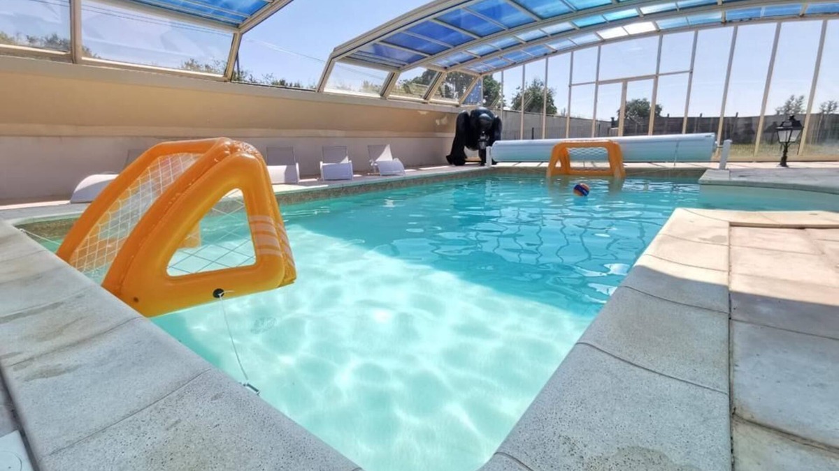 Vaudeurs Villa | L'Antidote, estate with heated indoor pool 1h30 from Paris