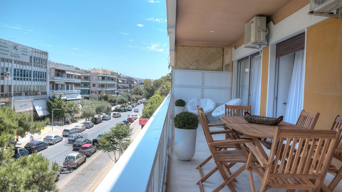 Glyfada Apartment | L' apartment blanc dans le centre de Glyfada