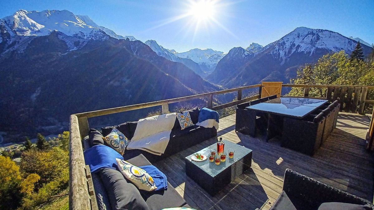Champagny-en-Vanoise Apartment | L'appartement Panoramik Dans un Chalet D'alpage Avec une vue Exceptionnelle