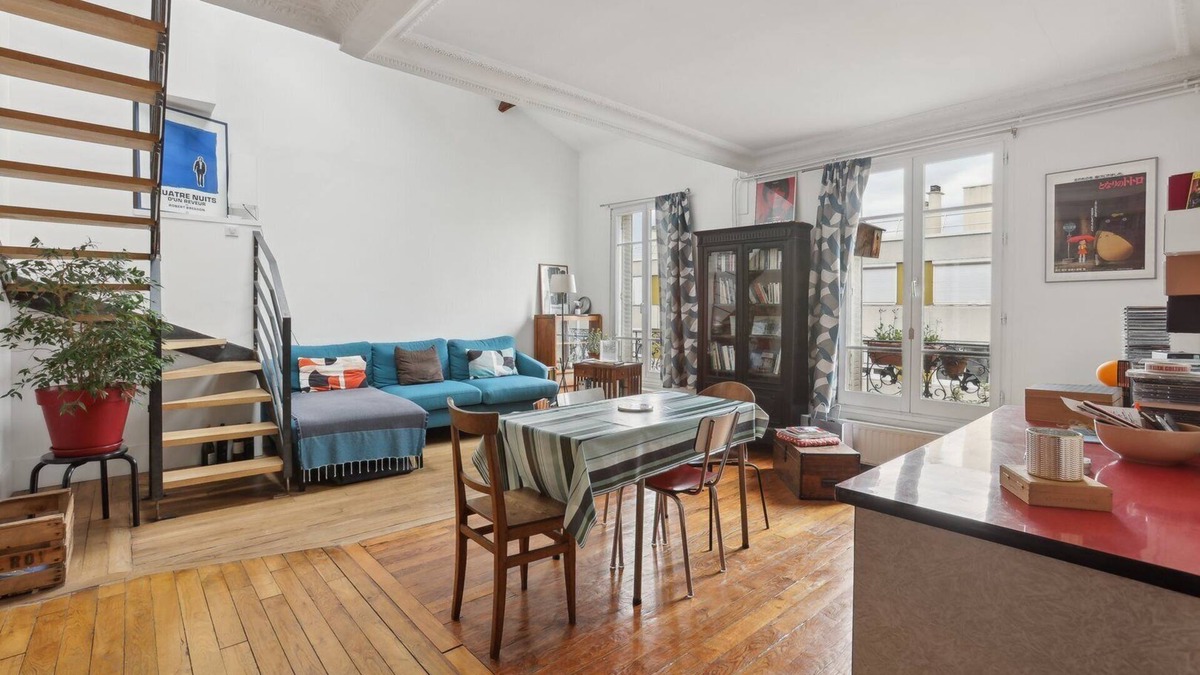 Belleville Apartment | L'Atypique - Charmant Duplex au coeur du 20eme