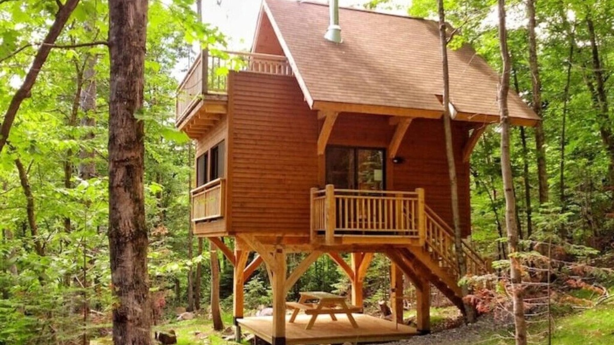Wentworth-Nord House | L'epervier - treehouse in the heart of nature with all comforts of home