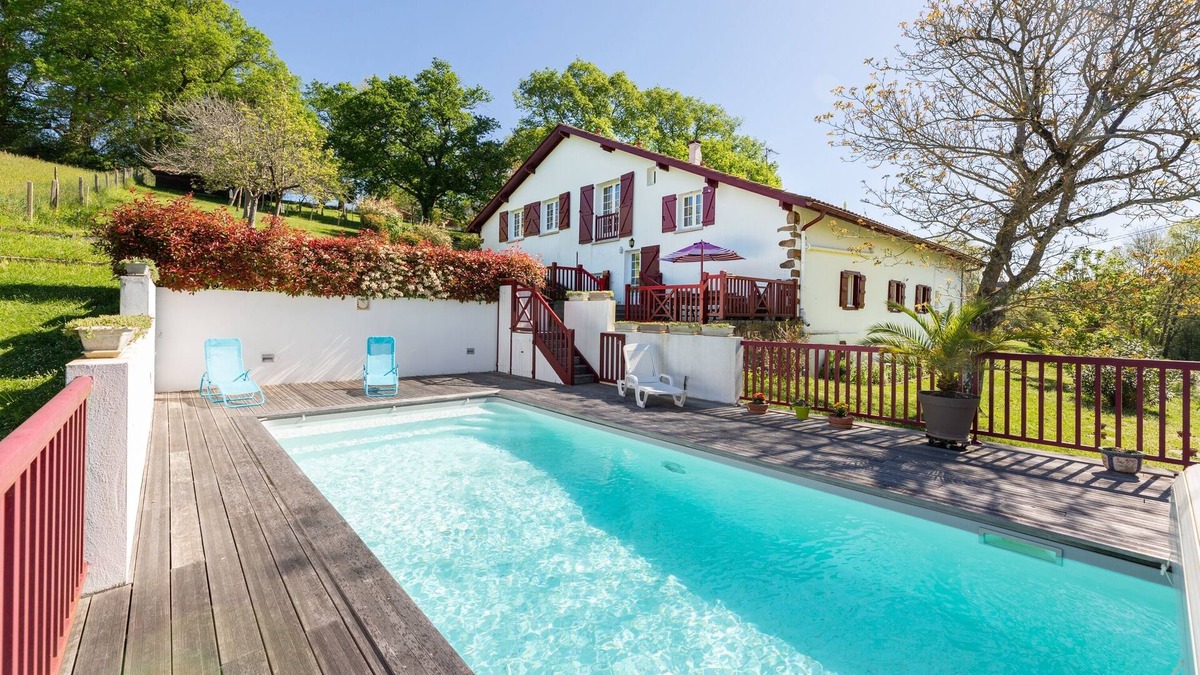 Amorots-Succos House | L'Errekaldea - Vue montagne et piscine privée