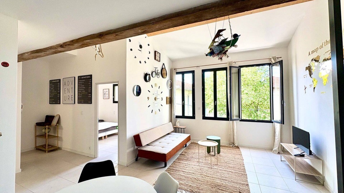 Cadereau Apartment | L'Escale, 2 bedrooms, 6 guests, A/C and comfort