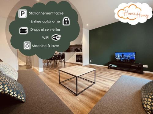 Saint-Florent-sur-Cher Apartment | L'Escale en Amérique - Home Homy