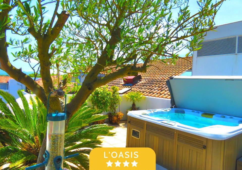Bayonne Apartment | L'OASIS - Loft standing - Terrasse Rooftop - Jacuzzi Spa - Parking