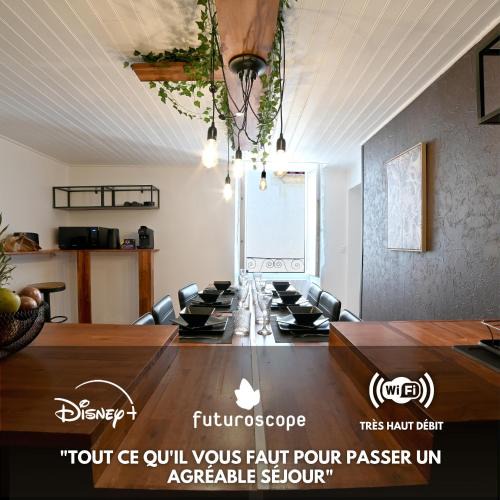 Chasseneuil-du-Poitou Apartment | L'Odysée - 5mn Futuroscope - Calme - Moderne