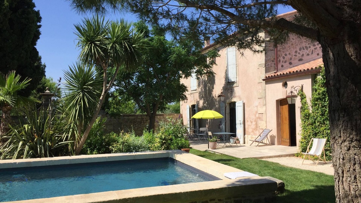Montagnac Villa | "L'ORANGERIE" SUITE of 70 M2 with direct access to the POOL - 1 to 4 Pers