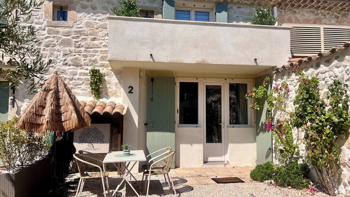 Mouries House | La Bohème 2, Mouries Centre au Cœur des Alpilles : Cosy T2 Avec Terrasse