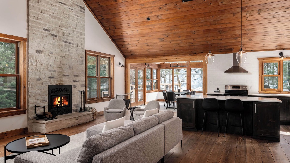 Saint-Faustin-Lac-Carre Ski Chalet | La Canopée | Spa | Plein-air Mont-Blanc/Mont-Tremblant